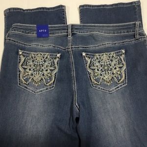 Apt. 9 Jeans - Apt. 9 Embellished Bootcut Jeans NWT Apt. 9 Jeans - Apt. 9 Embellished Bootcut Jeans NWT